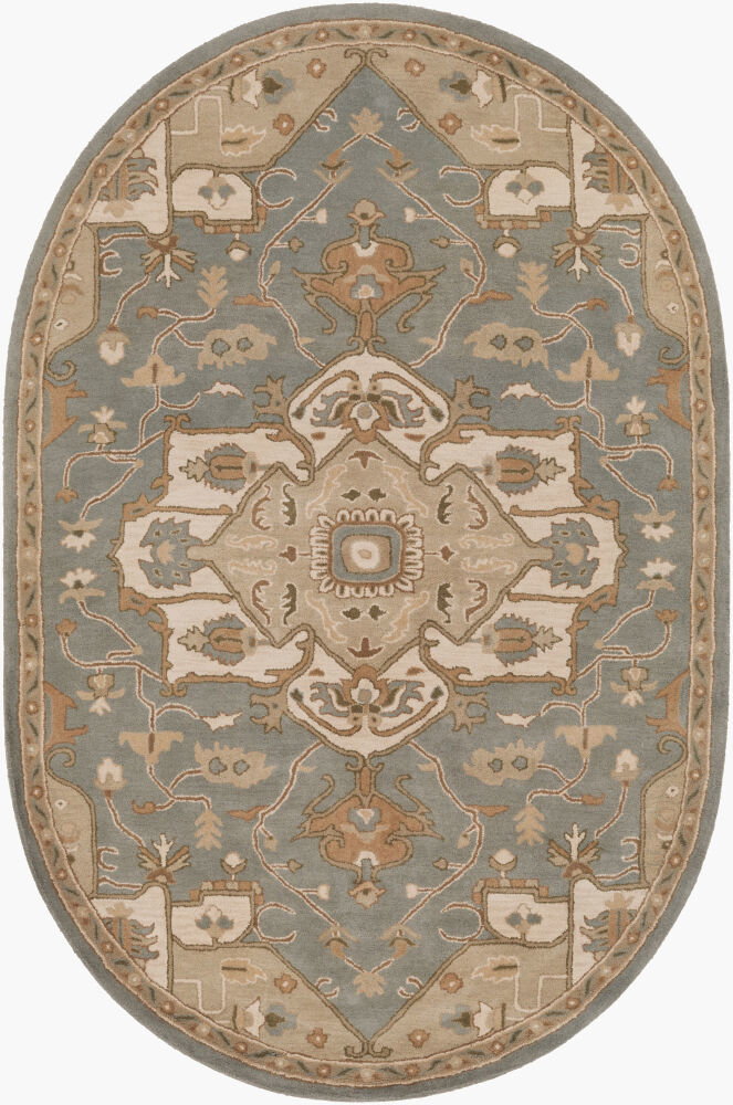 Caesar Handmade Rug, by Surya, 9' length x 6' width