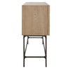 Lunar 4 Door Elm Wood Cabinet, Cabinets & Chest by Uttermost, 53.7" width x 33.4" height x 15" depth thumbnail 6
