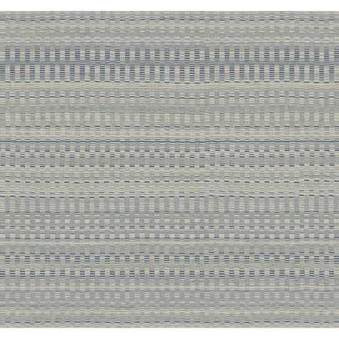 Tapestry Stitch Navy Wallpaper