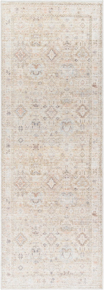 Marlene Machine Woven Rug, by Surya, 7'2.61" length x 2'6.71" width