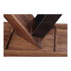 Axio Dining Table Brown, by Moe's Home, 80" width x 29.5" height x 40" depth thumbnail 8