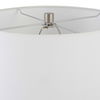 Campa Gray-Blue Table Lamp, by Uttermost, 17" width x 28" height x 17" depth thumbnail 8