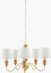 Wiluna Chandelier, by Surya, 28" length x 28" width x 47" height thumbnail