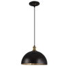 Placuna 1 Light Bronze Pendant, by Uttermost, 10.5" height x 1'3" diameter thumbnail 6