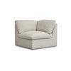 Miles Outdoor Corner Speckled Light Grey, Sectional Sofa by Moe's Home, 40" width x 35.8" height x 40" depth thumbnail 3