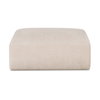 Matina Ottoman Oatmeal, by Moe's Home, 40.9" width x 17.3" height x 40.9" depth thumbnail 1