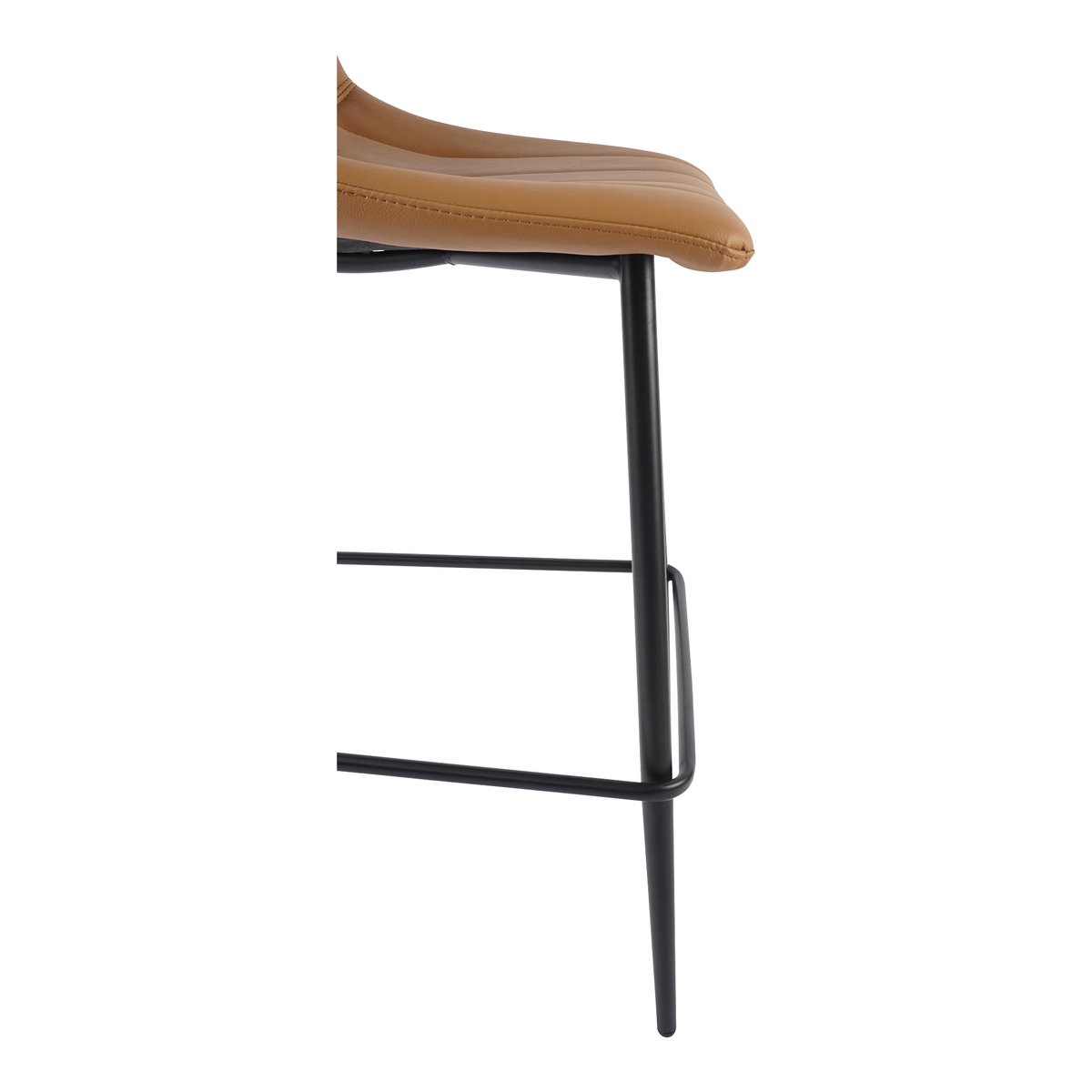 Alibi Counter Stool Tan - Set Of Two, Counter & Bar Stool by Moe's Home, 17.7" width x 37" height x 20" depth View 8