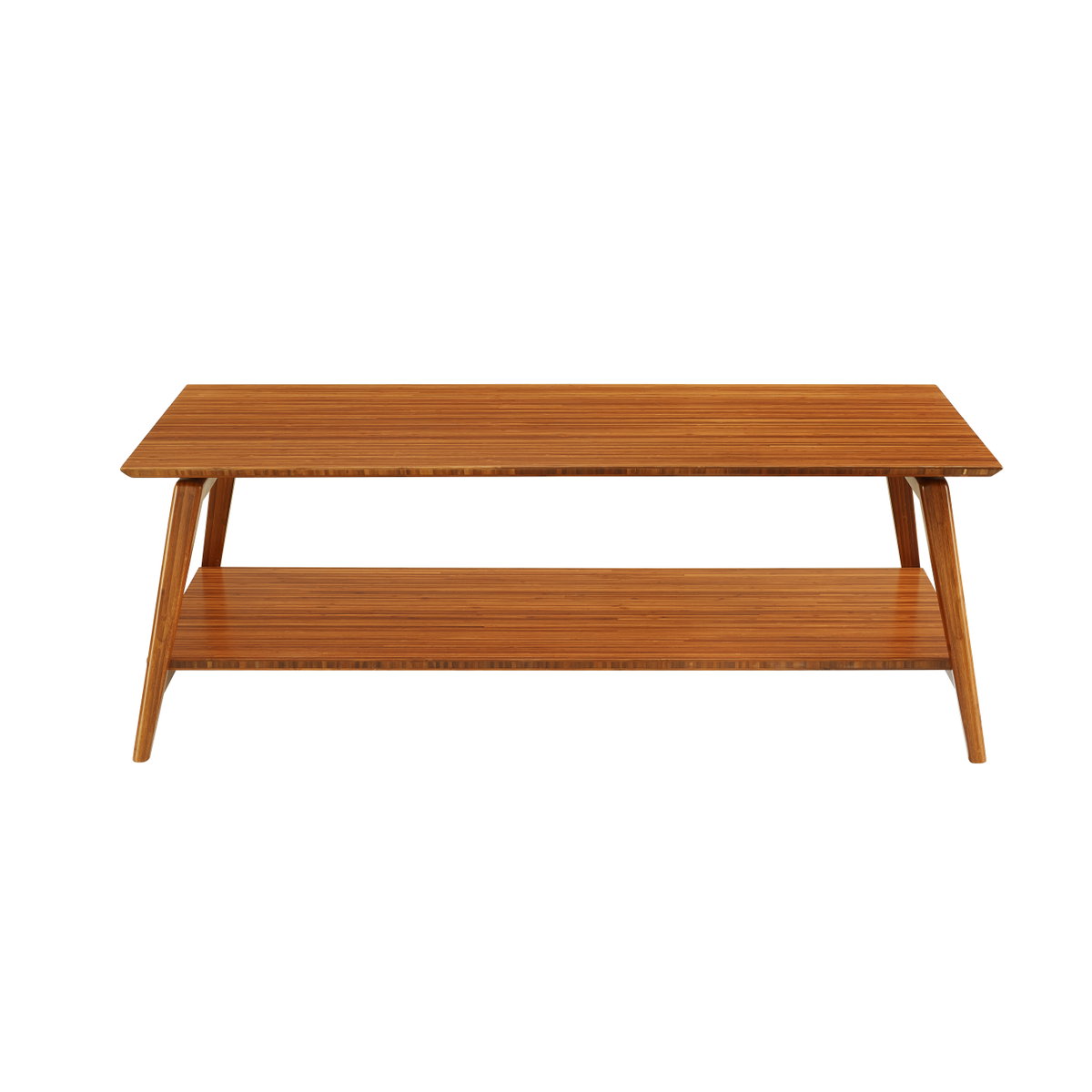 Antares Coffee Table, Amber, by Greenington, 24" length x 48" width x 17.5" height View 2