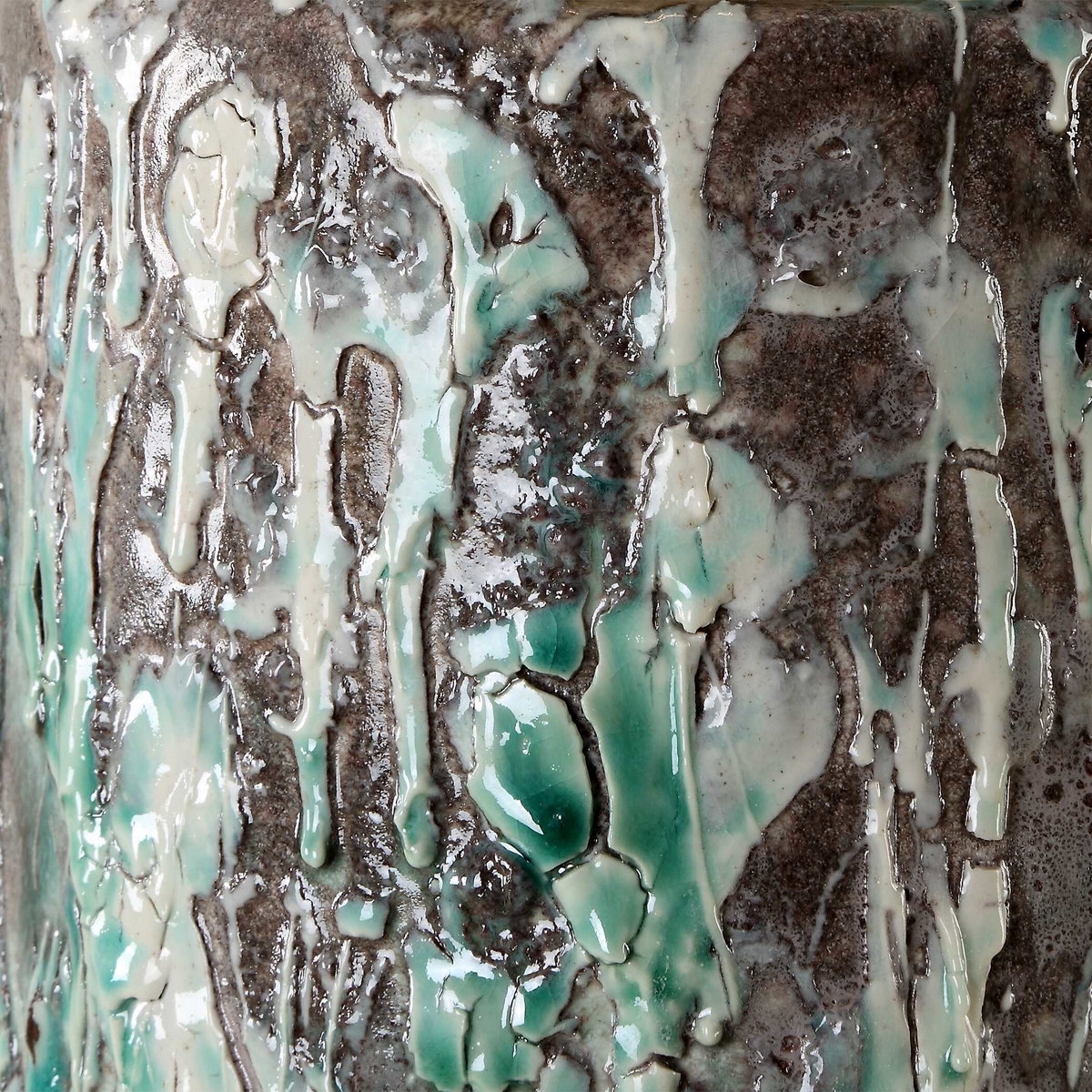 Meltdown Ivory Teal Table Lamp, by Uttermost, 1'4" width x 2'4.5" height x 1'4" depth View 8