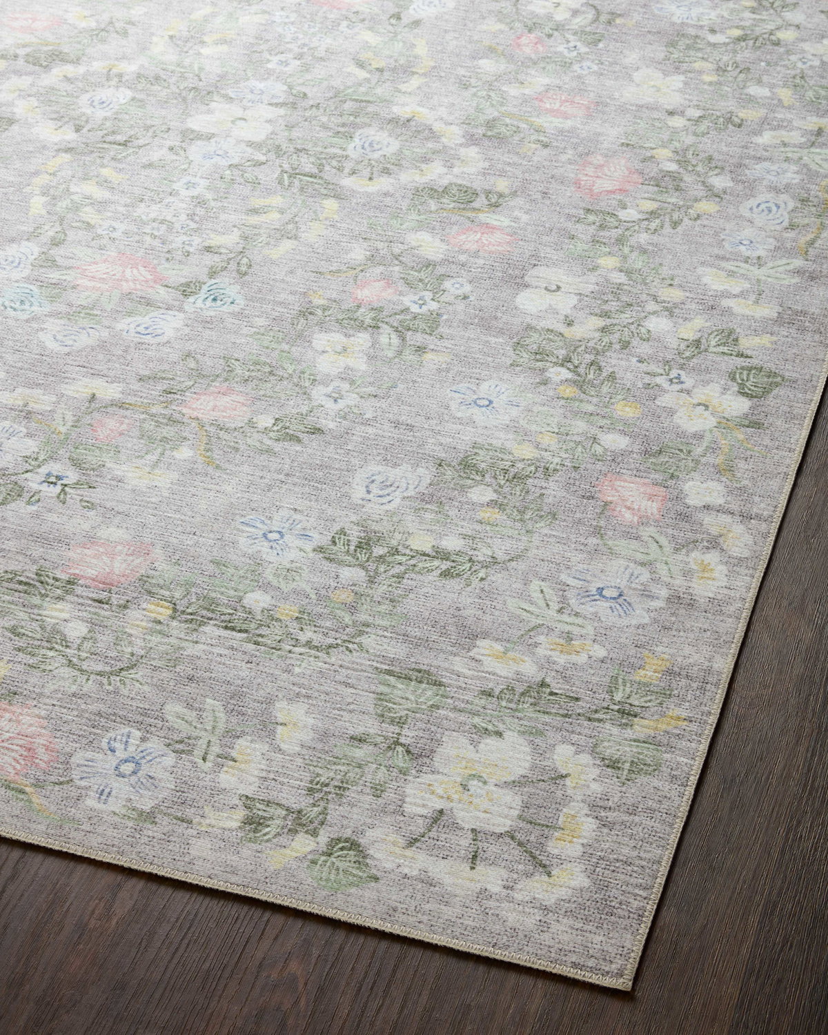 Rifle Paper Co. x Loloi Palais Rug, 2'6" length x 7'6" width View 7