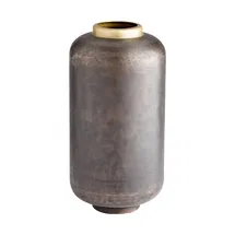 Online Designer Home/Small Office Akita Handmade Metal Table Vase