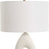 Meridian Ivory Stone Table Lamp, by Uttermost, 1'5" width x 2'5" height x 1'5" depth thumbnail 6