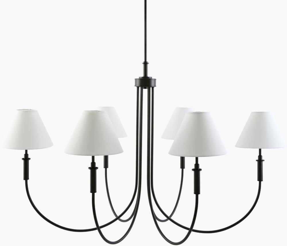 Montclaire Chandelier, by Surya, 33" length x 52" width x 31" height