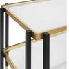 Kentmore Glass Side Table, Side & End Table by Uttermost, 27.8" width x 24" height x 16" depth thumbnail 6