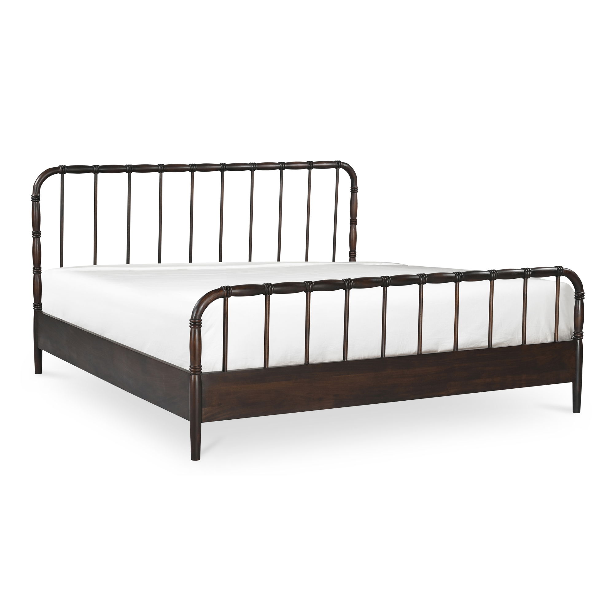 Vivian King Bed, by Moe's Home, 79" width x 45" height x 84.45" depth View 2