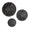 Peonia Outdoor Bronze Wall Art Set/3, by Uttermost, 20" width x 20" height x 2.5" depth thumbnail 6