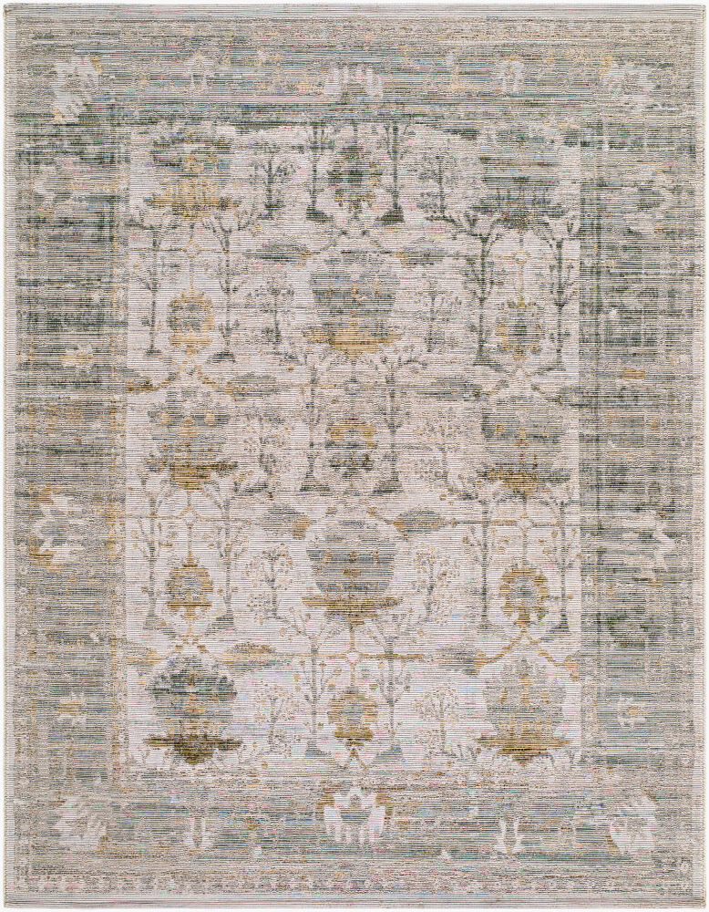 Goblen Machine Woven Rug, by Surya, 1'3.75" length x 1'3.75" width