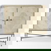 Hogarth  2 Door Blonde Wood Accent Cabinet thumbnail 2