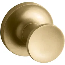 Online Designer Bathroom K-14443-2MB Purist® Wall Mounted Round Bathroom Robe Hook, Towel Hook, Clothing Hook