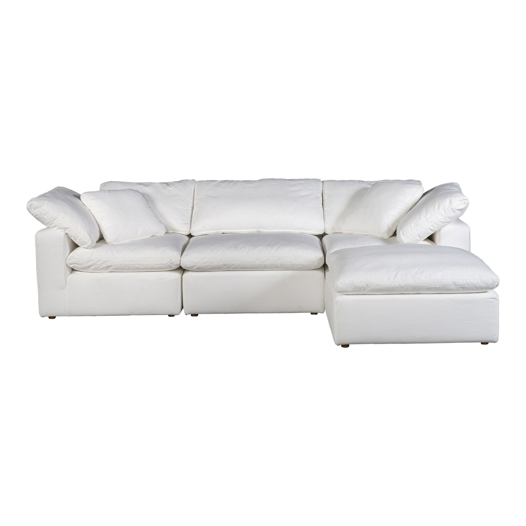 Terra Condo Lounge Modular Sectional Cream White large image 