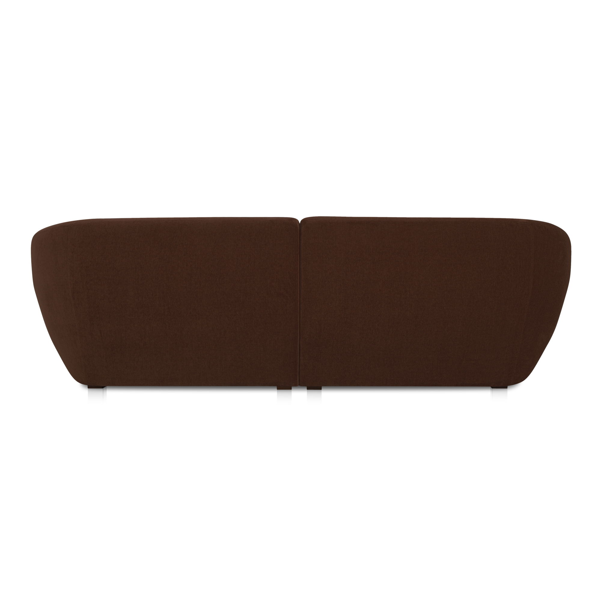 Amelia Double Chaise Modular Sectional Chestnut large image 