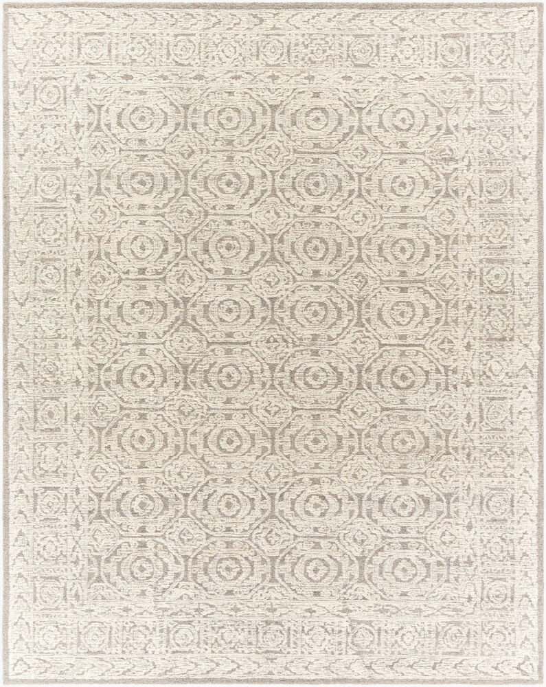 Louvre Handmade Rug, by Surya, 1'6" length x 1'6" width