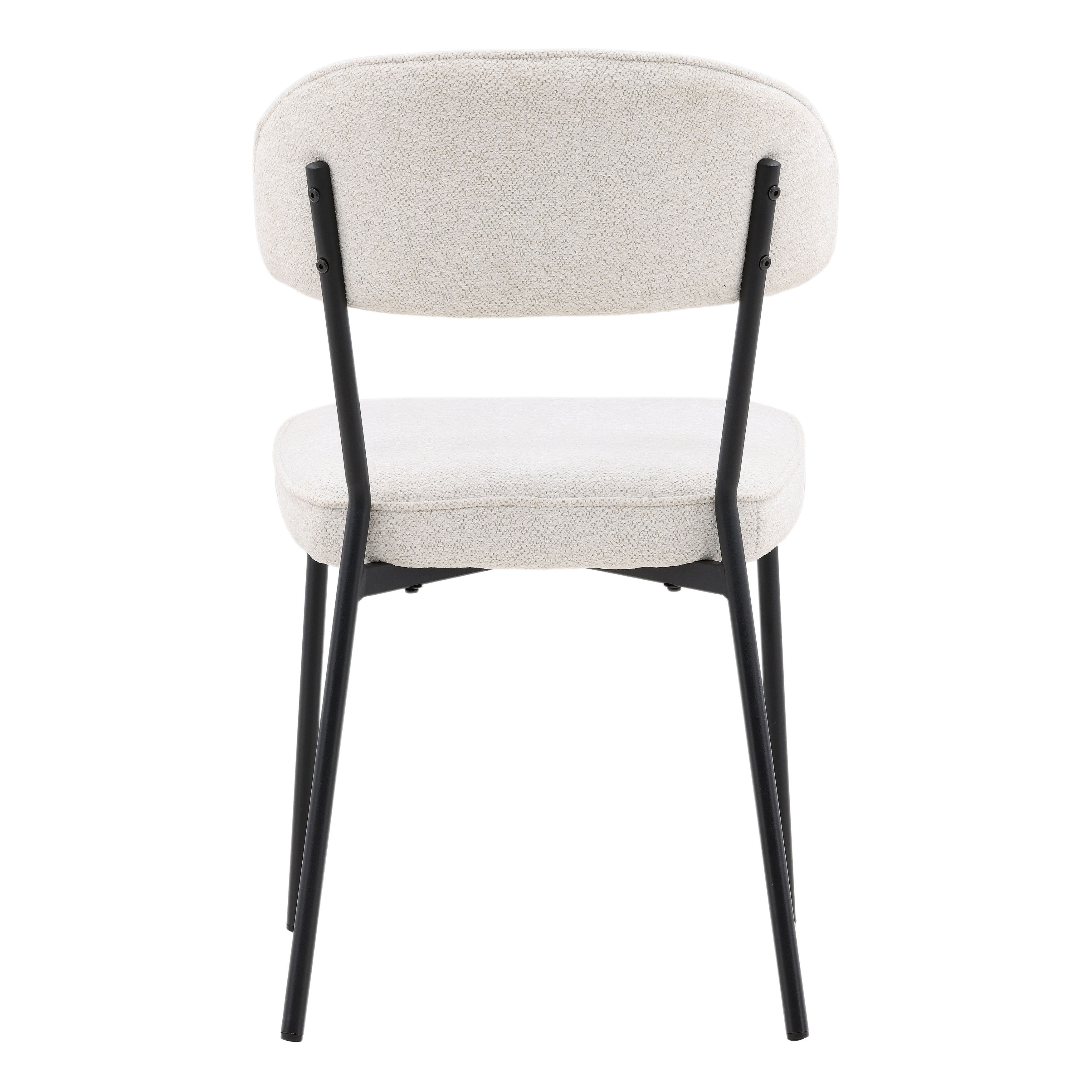 Mira Dining Chair Set of 2 Cream large image 