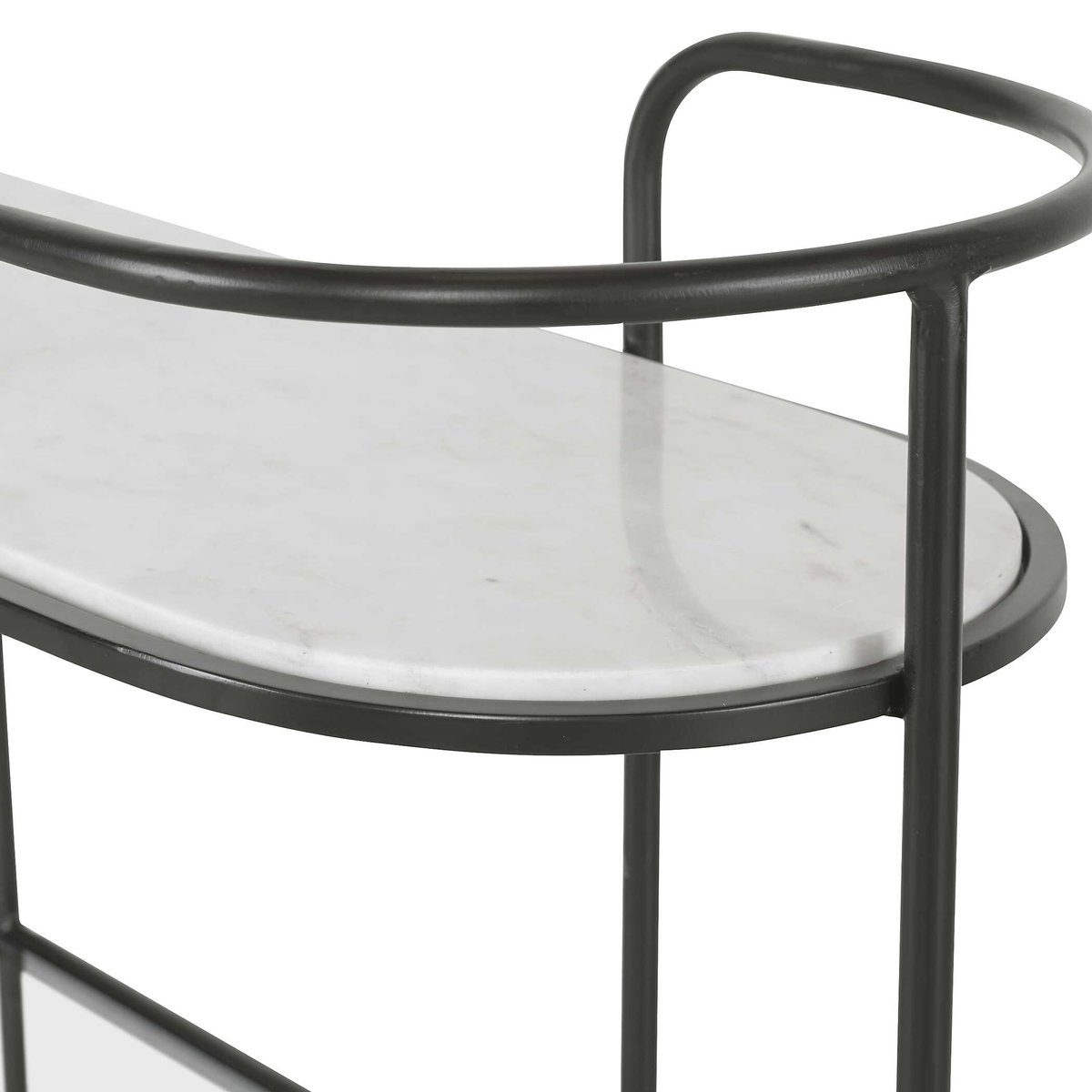 Trolley Bar Console, Console Table by Uttermost, 44" width x 38" height x 14" depth View 7