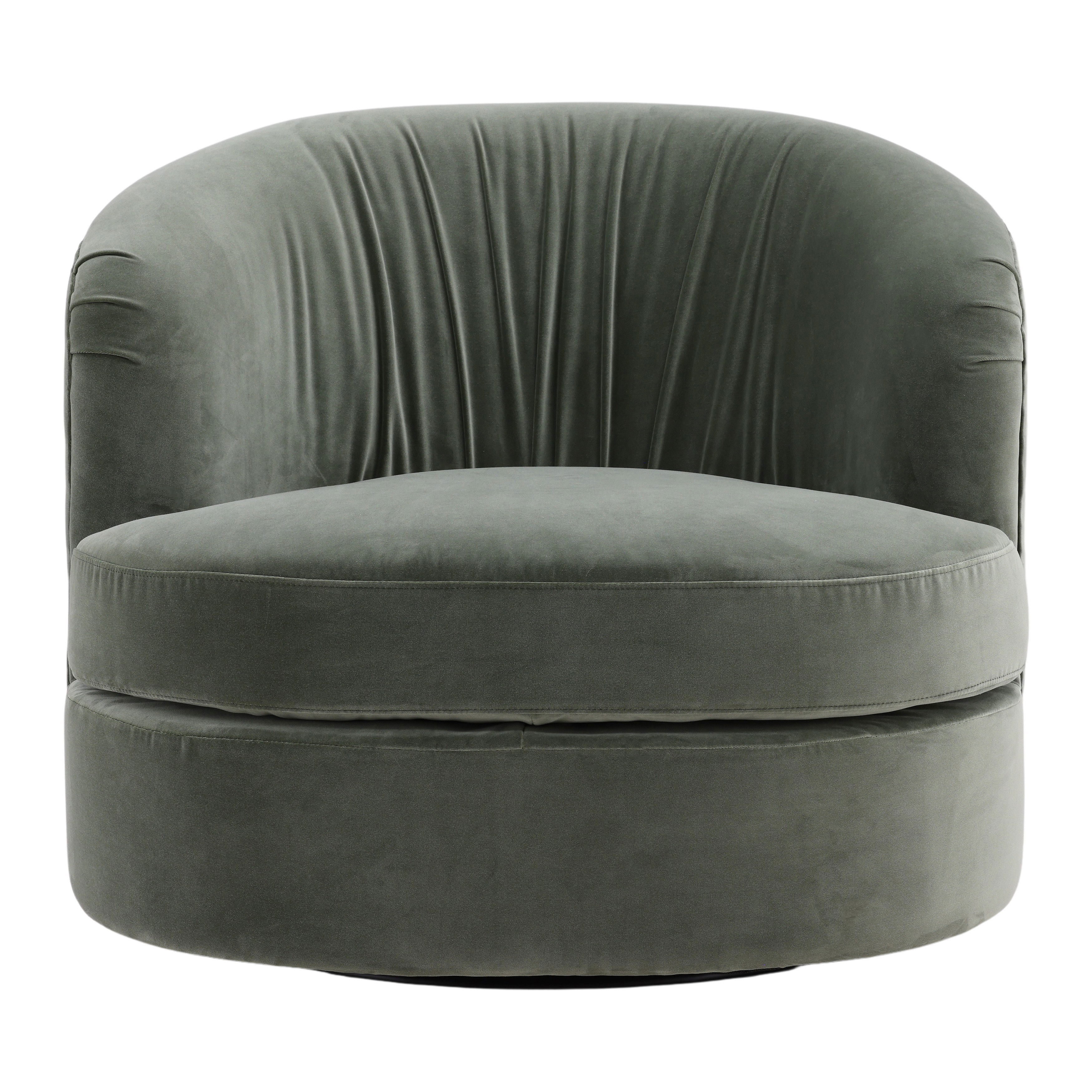 Azura Swivel Chair Sage large image 