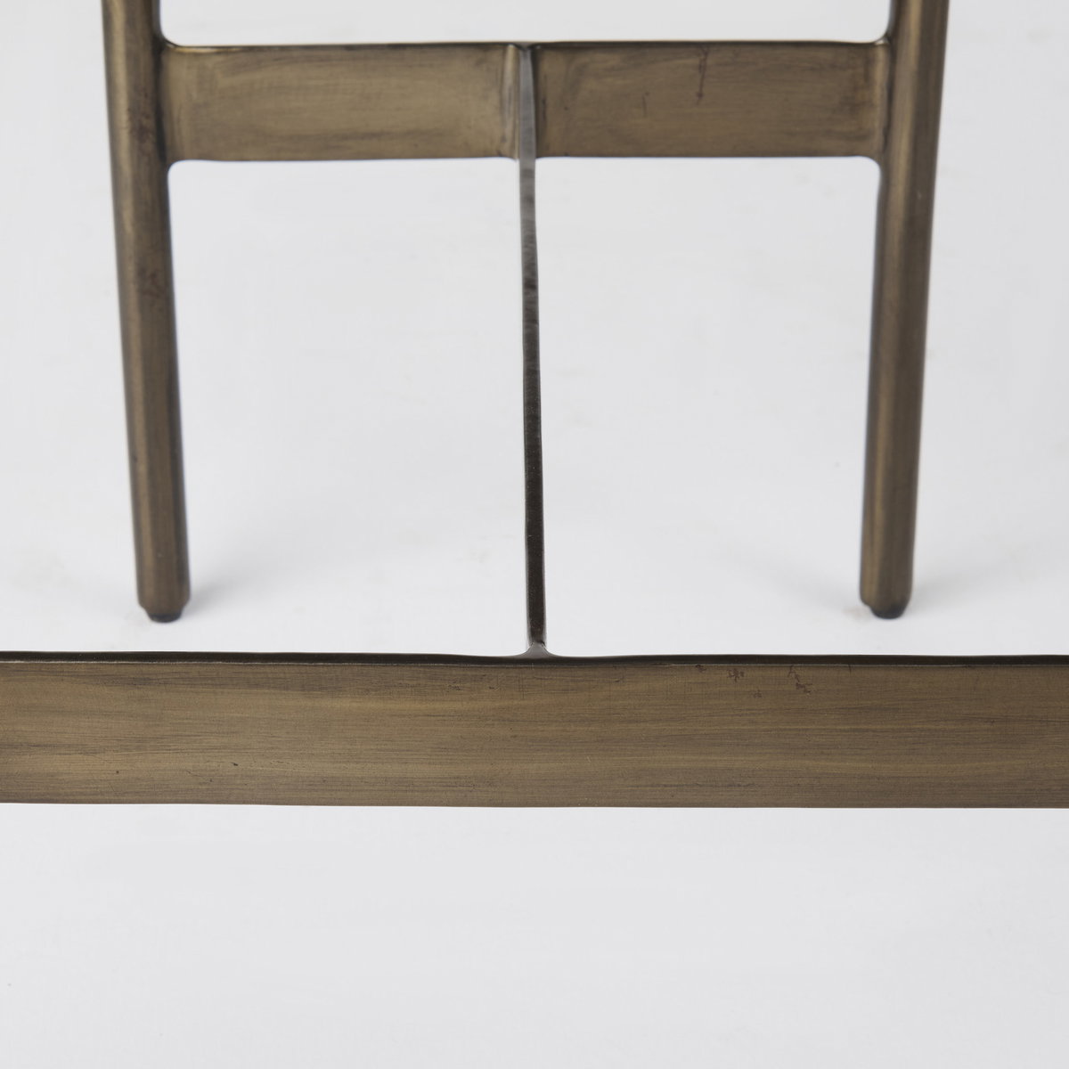 Millie Backless 26.25in Seat Counter Stool | Gray Hair-On-Hide, Counter & Bar Stool by Mercana, 16.75" length x 17.75" width x 26" height View 14