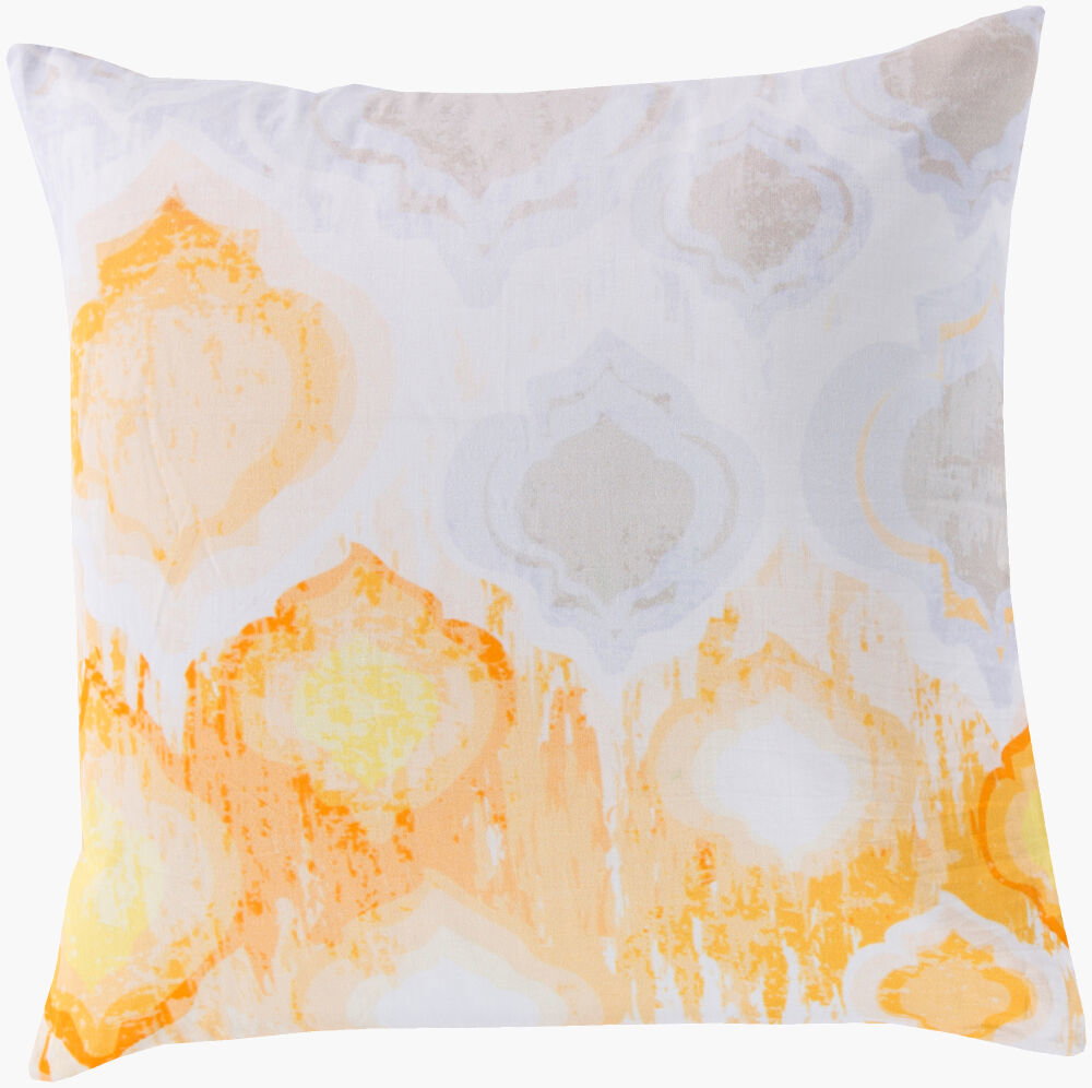 Watercolor Accent Pillow Down, Decorative Pillow by Surya, 18" length x 18" width