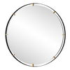 Grand Pendulum Round Mirror, by Uttermost, 72.25" width x 72.25" height x 2" depth thumbnail 5