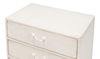 Willow 3 Drawer Commode, Antique White, Cabinets & Chest by Sarreid, 26" length x 16" width x 28" height thumbnail 23