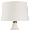 Maddox Textured Off White Table Lamp, by Uttermost, 17" width x 28.5" height x 17" depth thumbnail 5