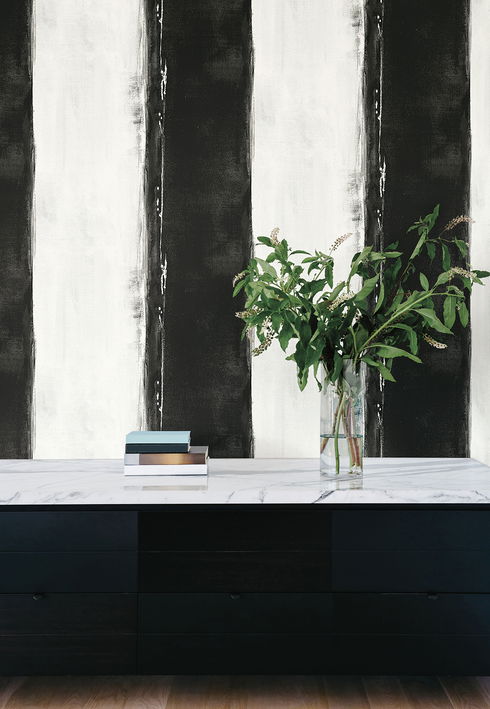 Ink Wash Black Wallpaper