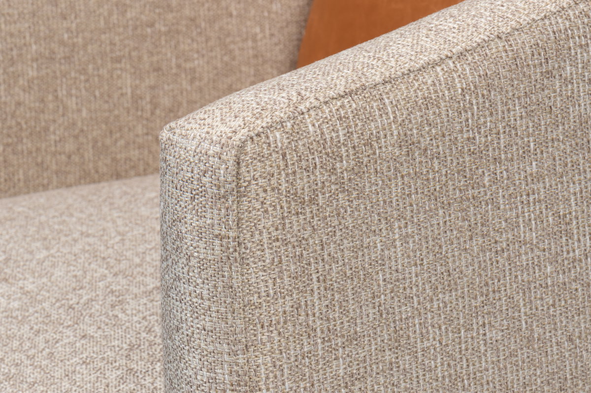 Bronson Swivel Chair, by Sarreid, 2'8" length x 2'6" width x 2'8" height View 4