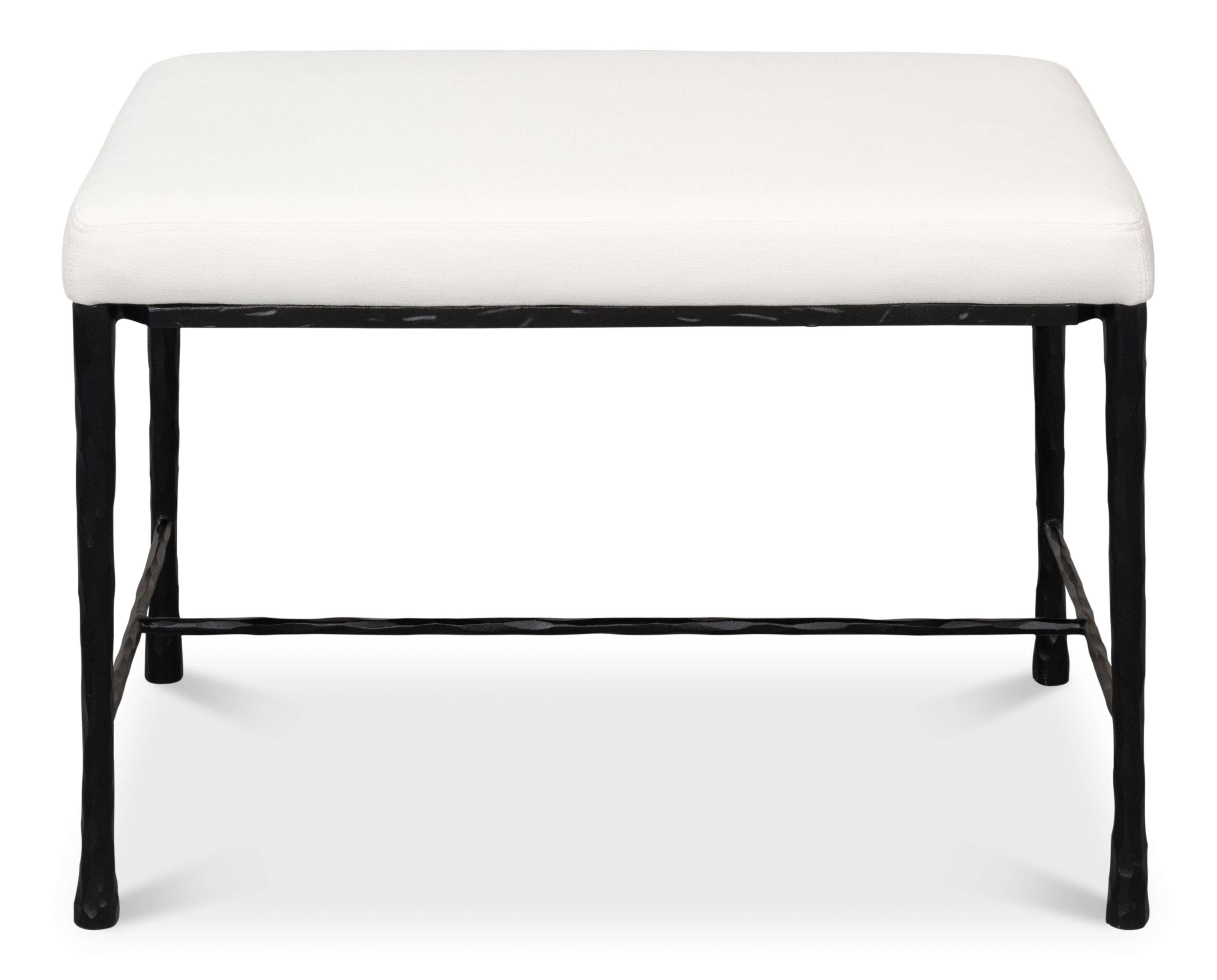 Kings Road Bench, Seating by Sarreid, 30" length x 18" width x 19" height View 2