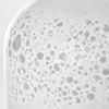 Pearl Short White Gold Rim Glass Vase thumbnail 9
