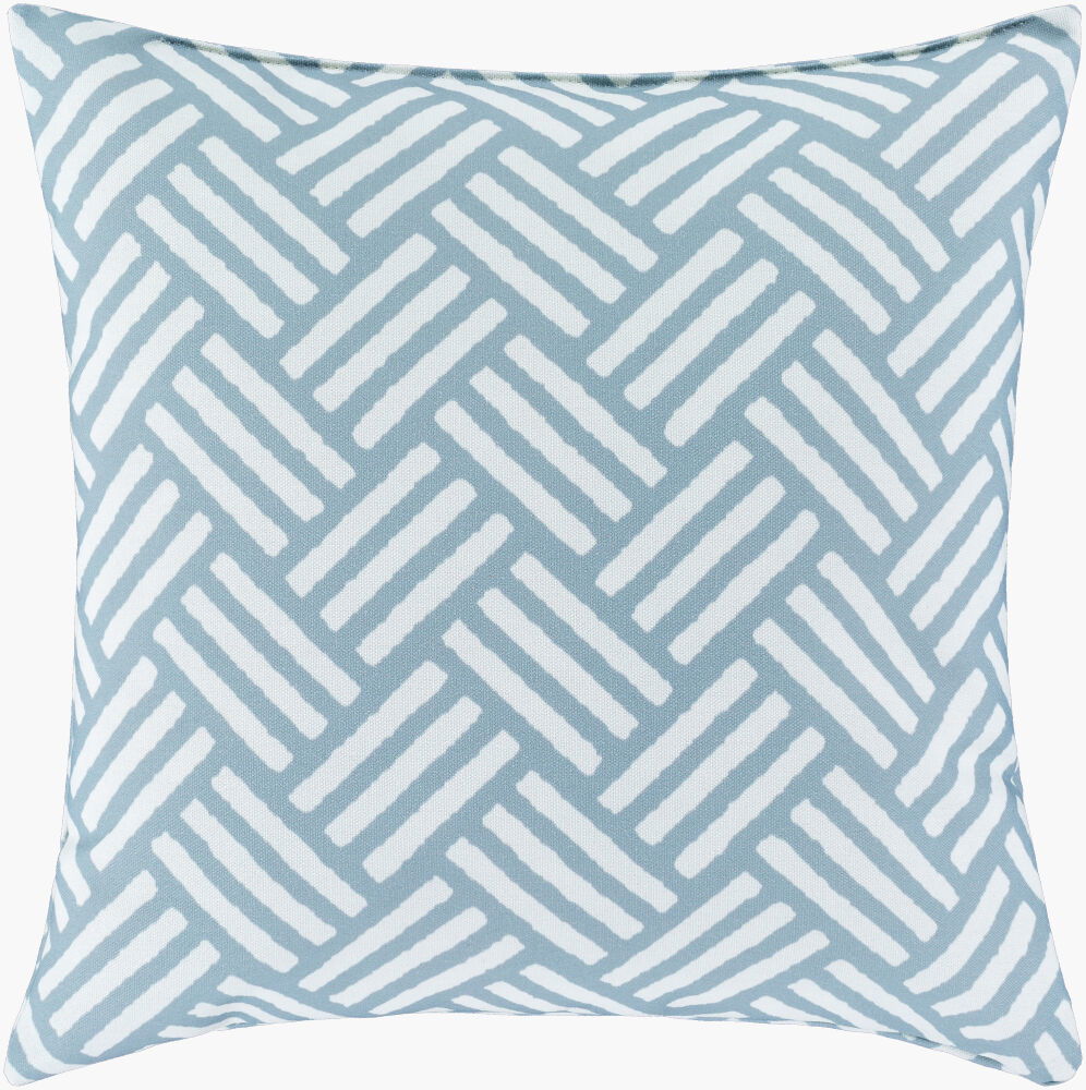 Basketweave Accent Pillow, Decorative Pillow by Surya, 16" length x 16" width