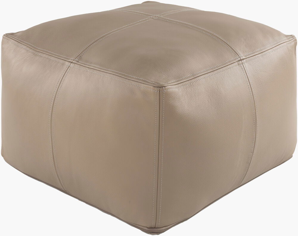 Sheffield Pouf, Ottoman by Surya, 22" width x 13" height