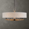 Woodall 6 Light Drum Chandelier 1 Woodall 6 Light Drum Chandelier thumbnail 1
