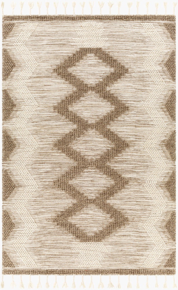Norwood Handmade Rug, by Surya, 1'6" length x 1'6" width