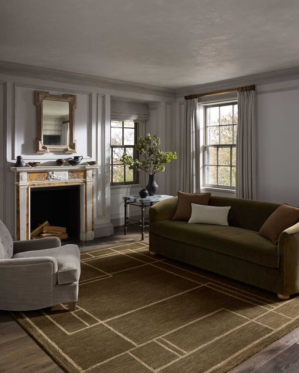 Jeremiah Brent x Loloi Barrow Rug, 2'6" length x 9'9" width View 2