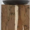 Ilva Wood Candleholders Set/2, Candles & Candle Holder by Uttermost, 6" width x 15" height x 6" depth thumbnail 3