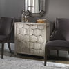 Catori Smoked Ivory Console Cabinet, Cabinets & Chest by Uttermost, 34" width x 34" height x 12" depth thumbnail 9