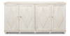 Beecher Sideboard W/4 Doors  Whitewash, by Sarreid, 1'7" length x 7'4" width x 3'10" height thumbnail 2