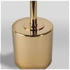 Mooney I (17.5'H) Metallic-Gold Metal Shade-less Table Lamp, by Mercana, 4" length x 4.04" width x 17.52" height thumbnail 2