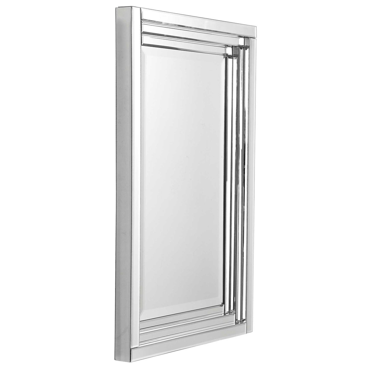 Alanna Frameless Vanity Mirror, by Uttermost, 1'10" width x 2'10" height x 2" depth View 4