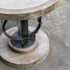 Sydney Light Oak Side Table, Side & End Table by Uttermost, 24" width x 24" height x 24" depth thumbnail 6