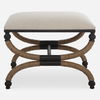 Icaria Upholstered Small Bench thumbnail 0